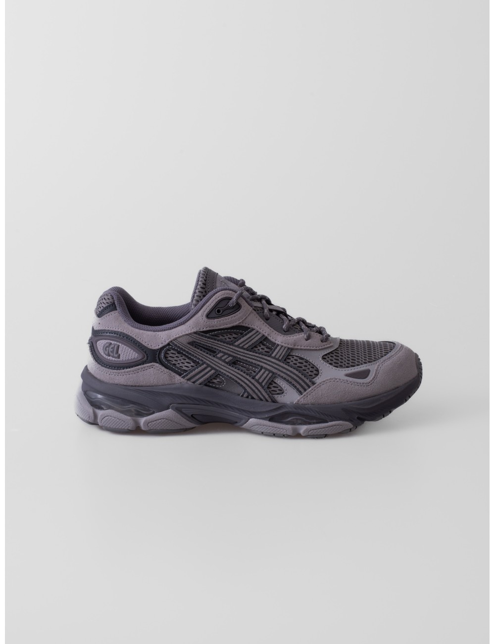 Sneakers GEL-NYC 2.0 ASICS gris arcilla y gris cemento