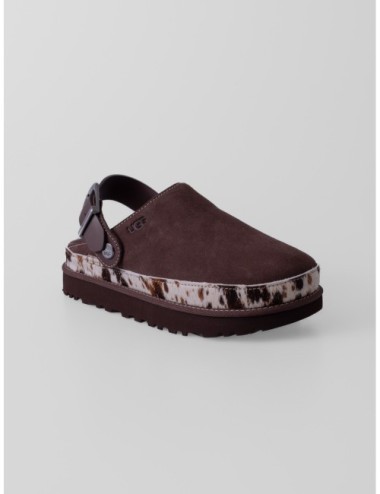 Zuecos GOLDENSTAR WESTERN CLOG UGG marrón Burnt Cedar