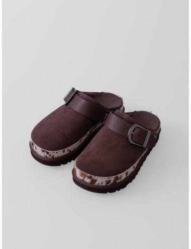Zuecos GOLDENSTAR WESTERN CLOG UGG marrón Burnt Cedar