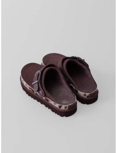 Zuecos GOLDENSTAR WESTERN CLOG UGG marrón Burnt Cedar