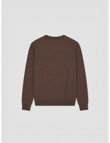 Jersey Polo Ralph Lauren Wool V-Neck marrón
