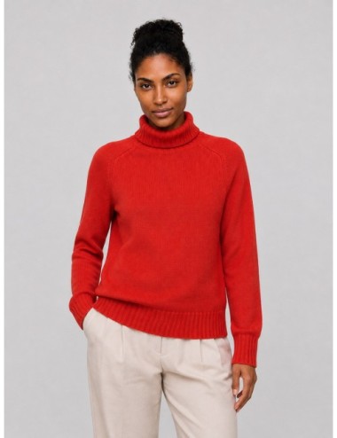 Jersey Caqui ECOALF en DARK ORANGE