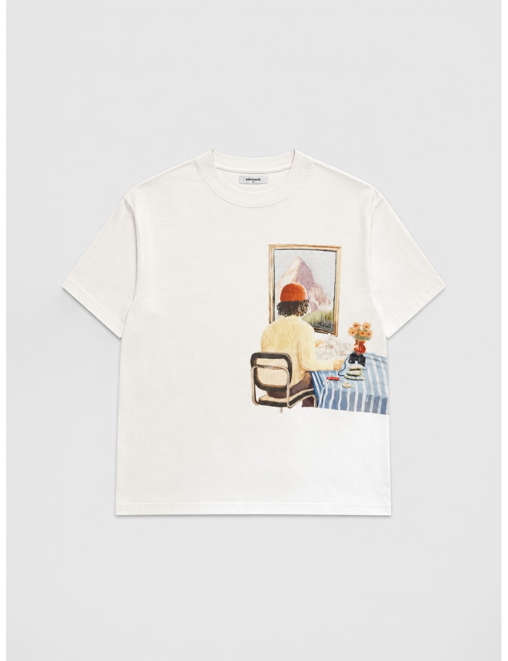 Camiseta Room Edmmond Studios en PLAIN OFF WHITE