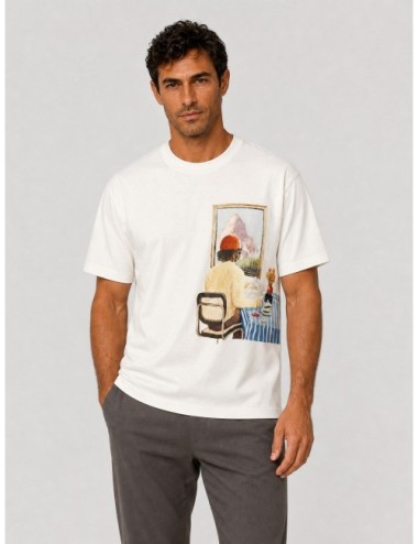 Camiseta Room Edmmond Studios en PLAIN OFF WHITE