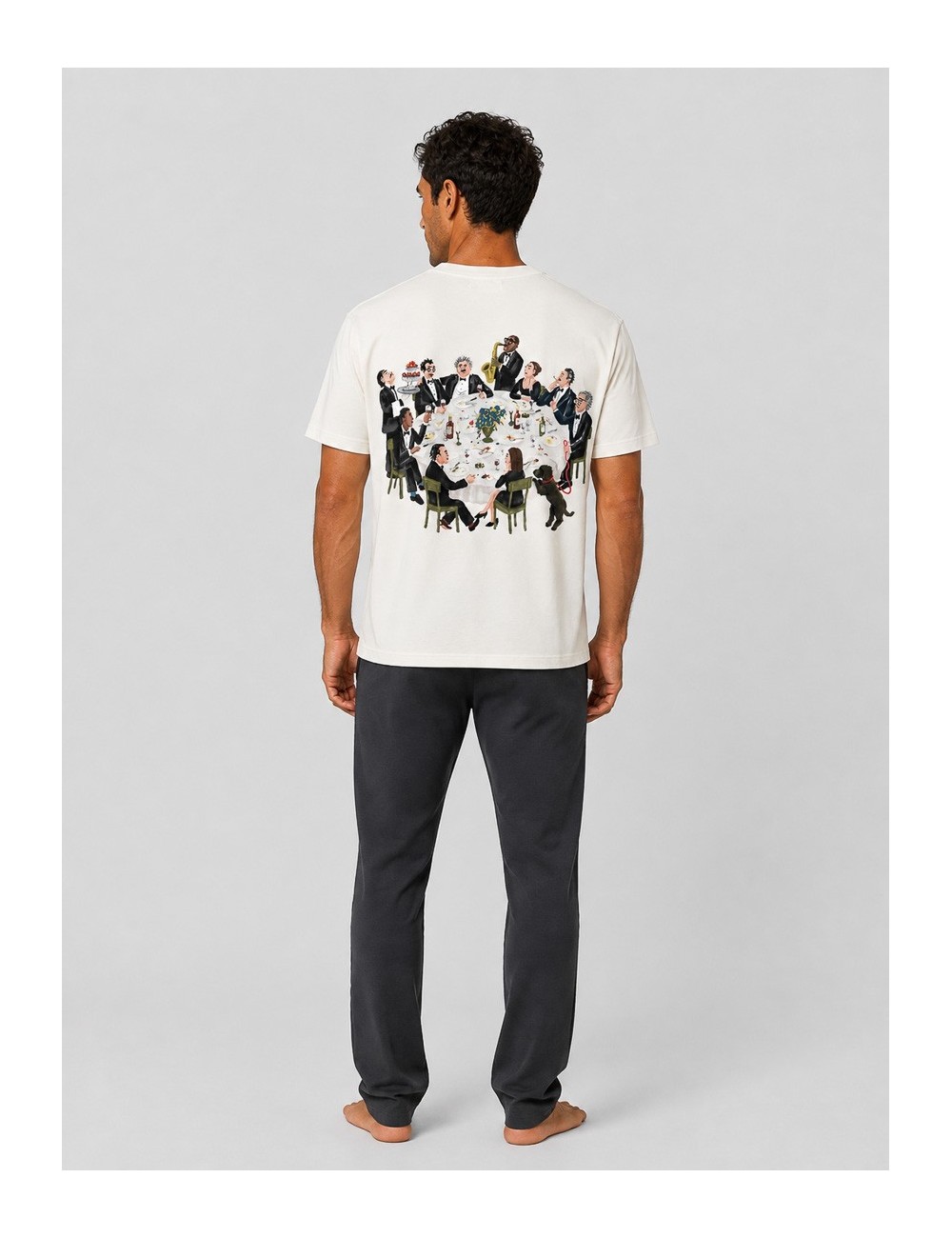 Camiseta Jazz Sessions Edmmond Studios en PLAIN OFF WHITE