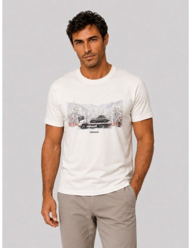 Camiseta Journey Edmmond Studios en PLAIN OFF WHITE