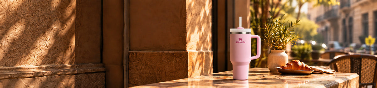 STANLEY - banner de col·lecció amb termo rosa