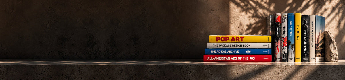 TASCHEN — composició editorial de llibres d'art, disseny i fotografia
