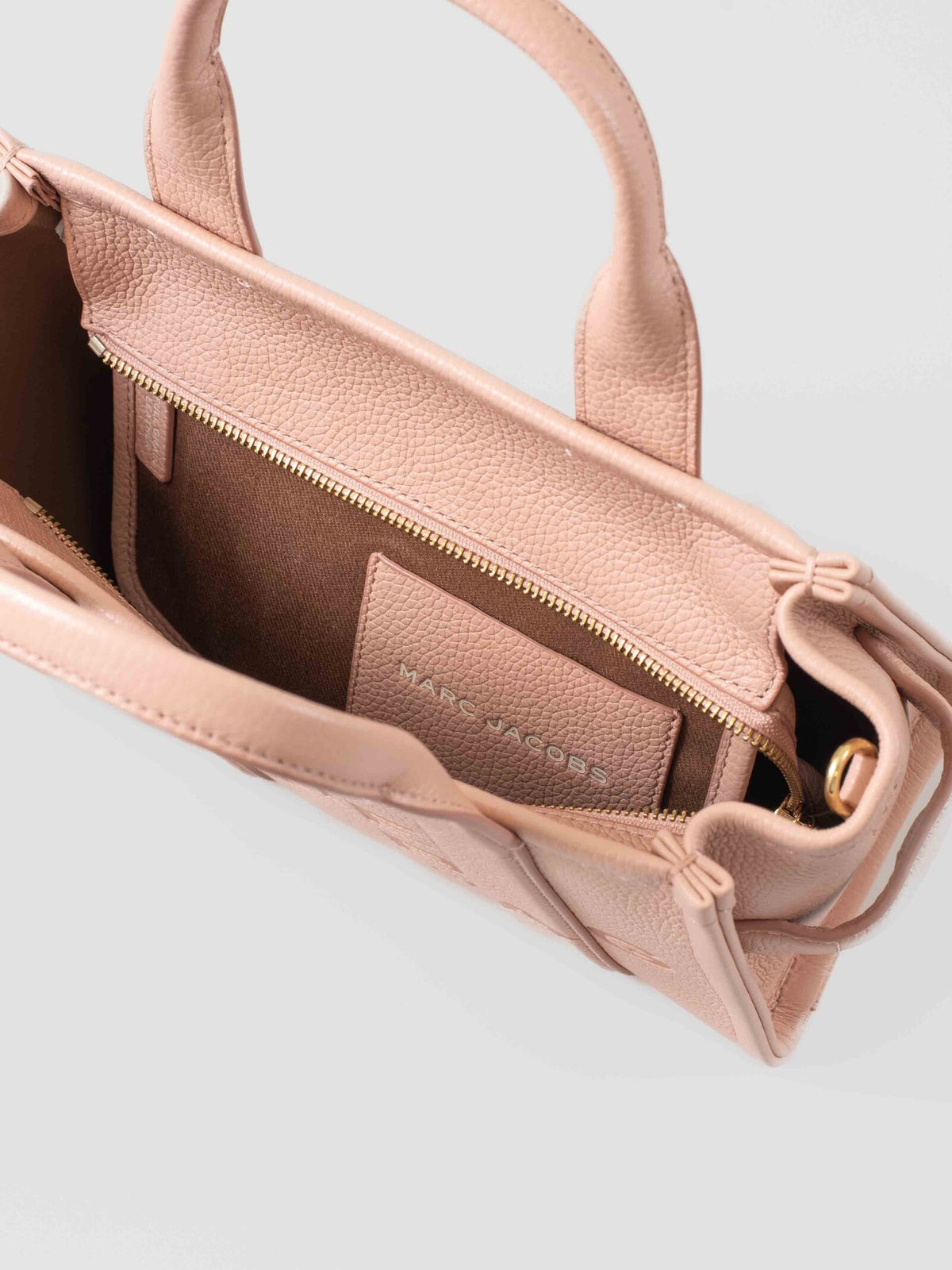 THE LEATHER SMALL TOTE BAG