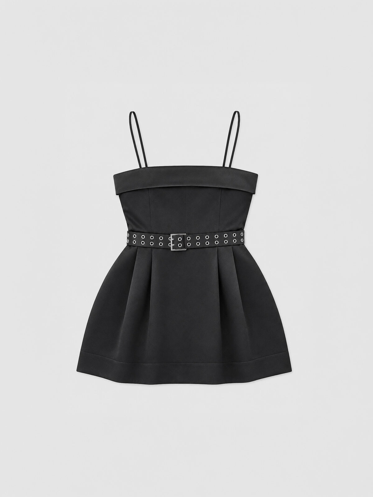 Cotton Poplin Strap Dress