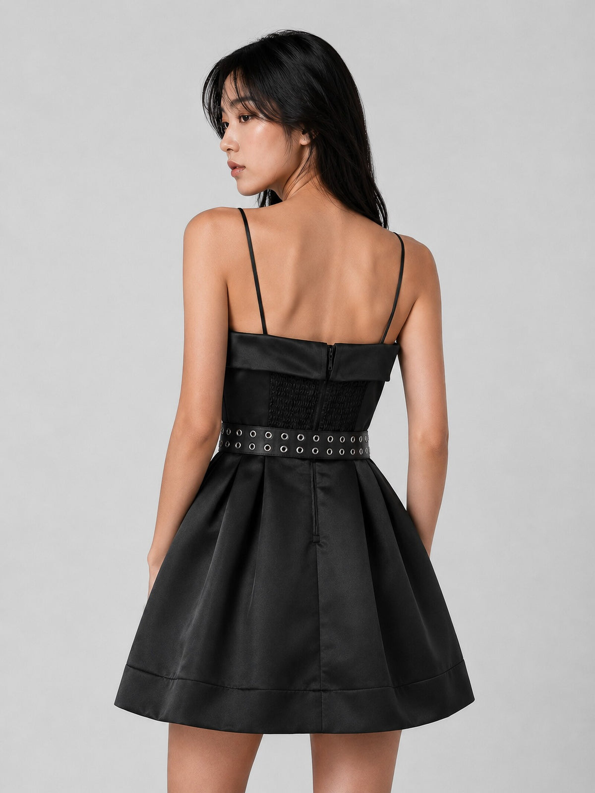 Cotton Poplin Strap Dress