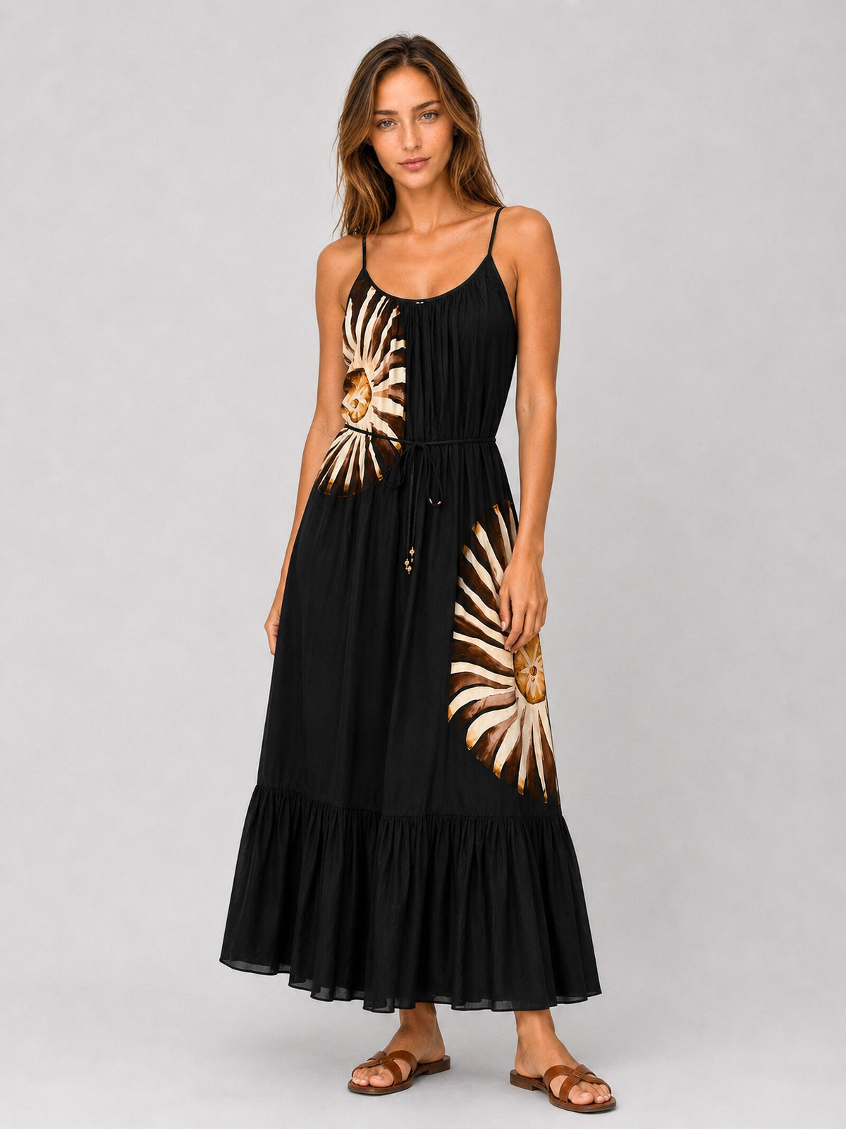 SLEEVELESS MAXI