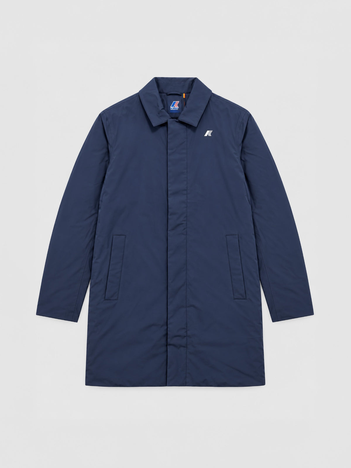 Chaqueta de hombre K-Way Benoit ST Warm Blue Depth - vista frontal