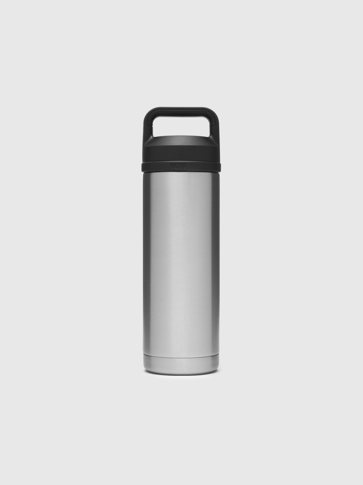 YETI Rambler 18 oz Bottle Chug Stainless Steel, vista alternativa frontal