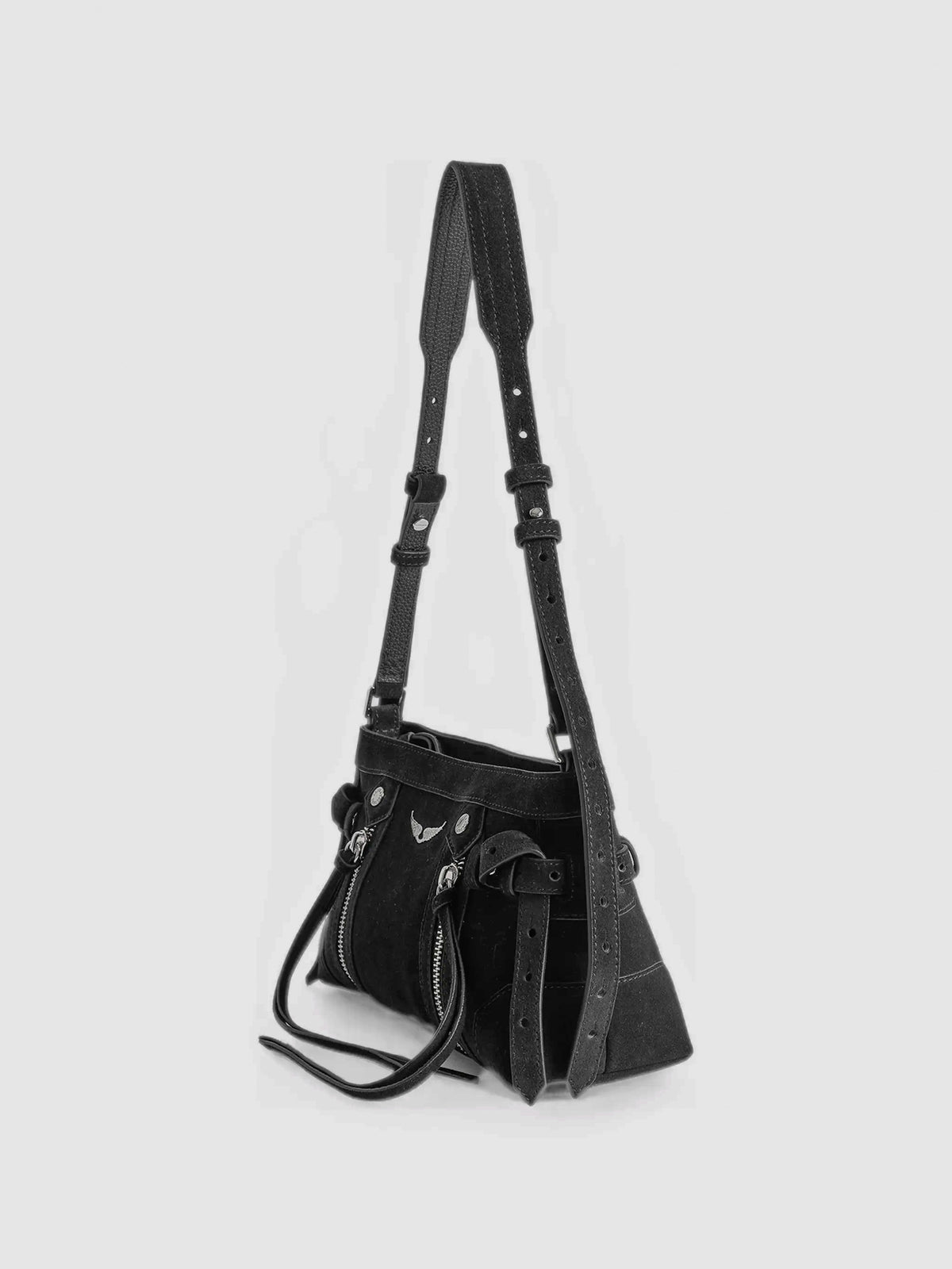 Bolso Madison Mini Suede Bag Black 011 de Zadig&Voltaire
