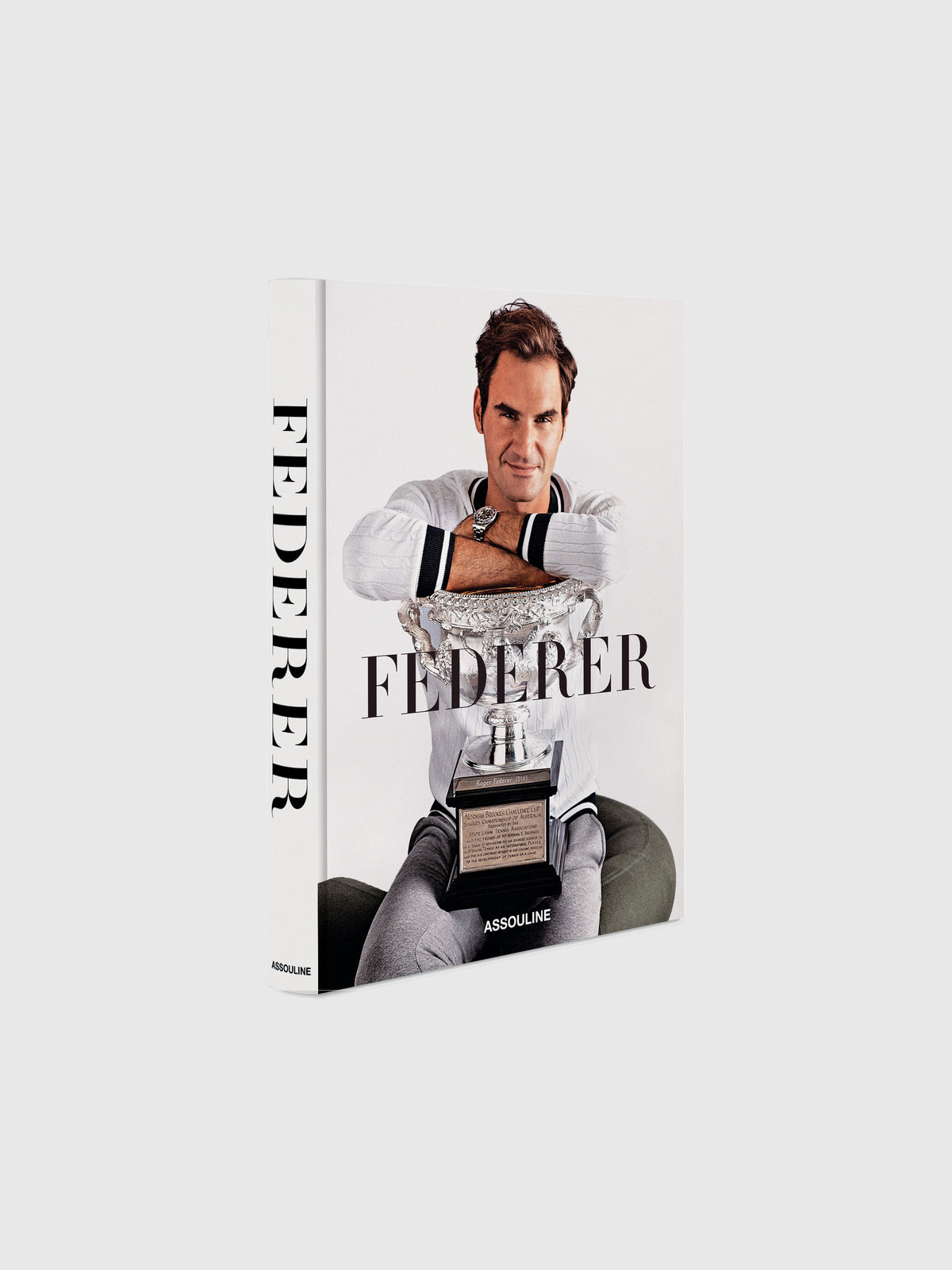 Federer (Classic) de Assouline, portada del libro ilustrado