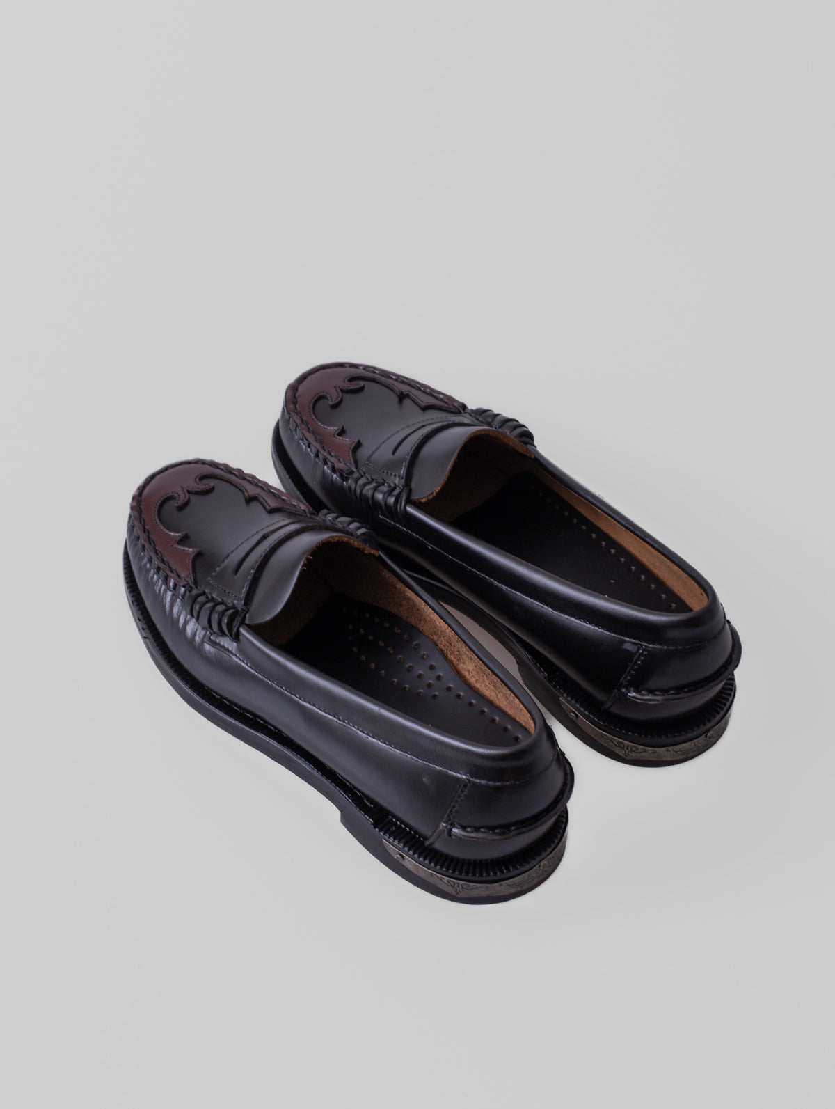 SEBAGO DAN SCARABEO WOMAN, BLACK-BURGUNDY, mujer: mocasín
