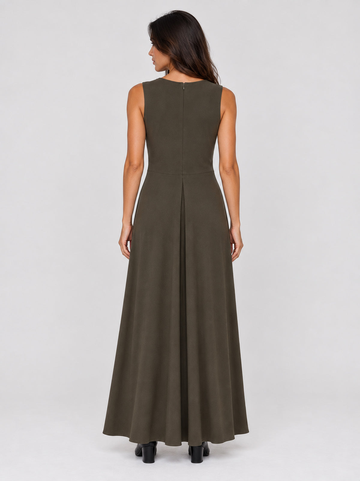 Vestido Erica de A.P.C. en color Vert Fonce para mujer