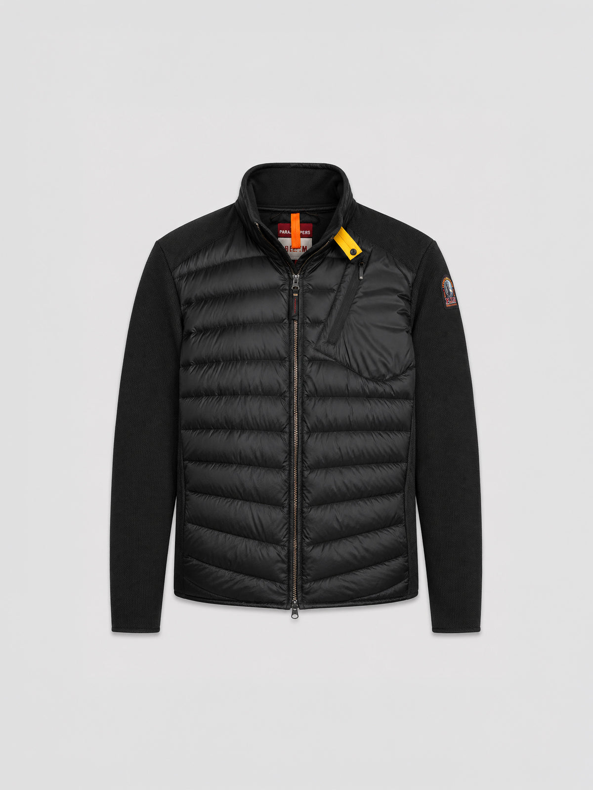 Chaqueta híbrida Parajumpers Jayden Black para hombre