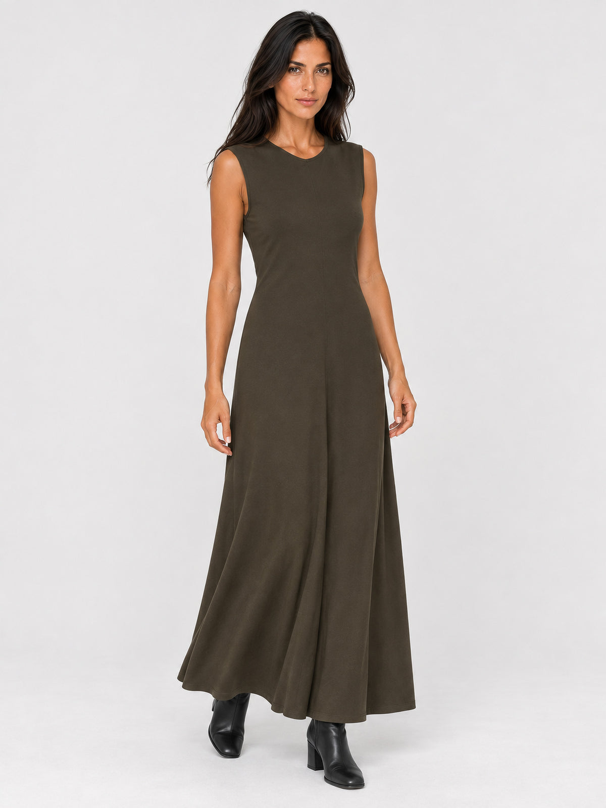 Vestido Erica de A.P.C. en color Vert Fonce para mujer
