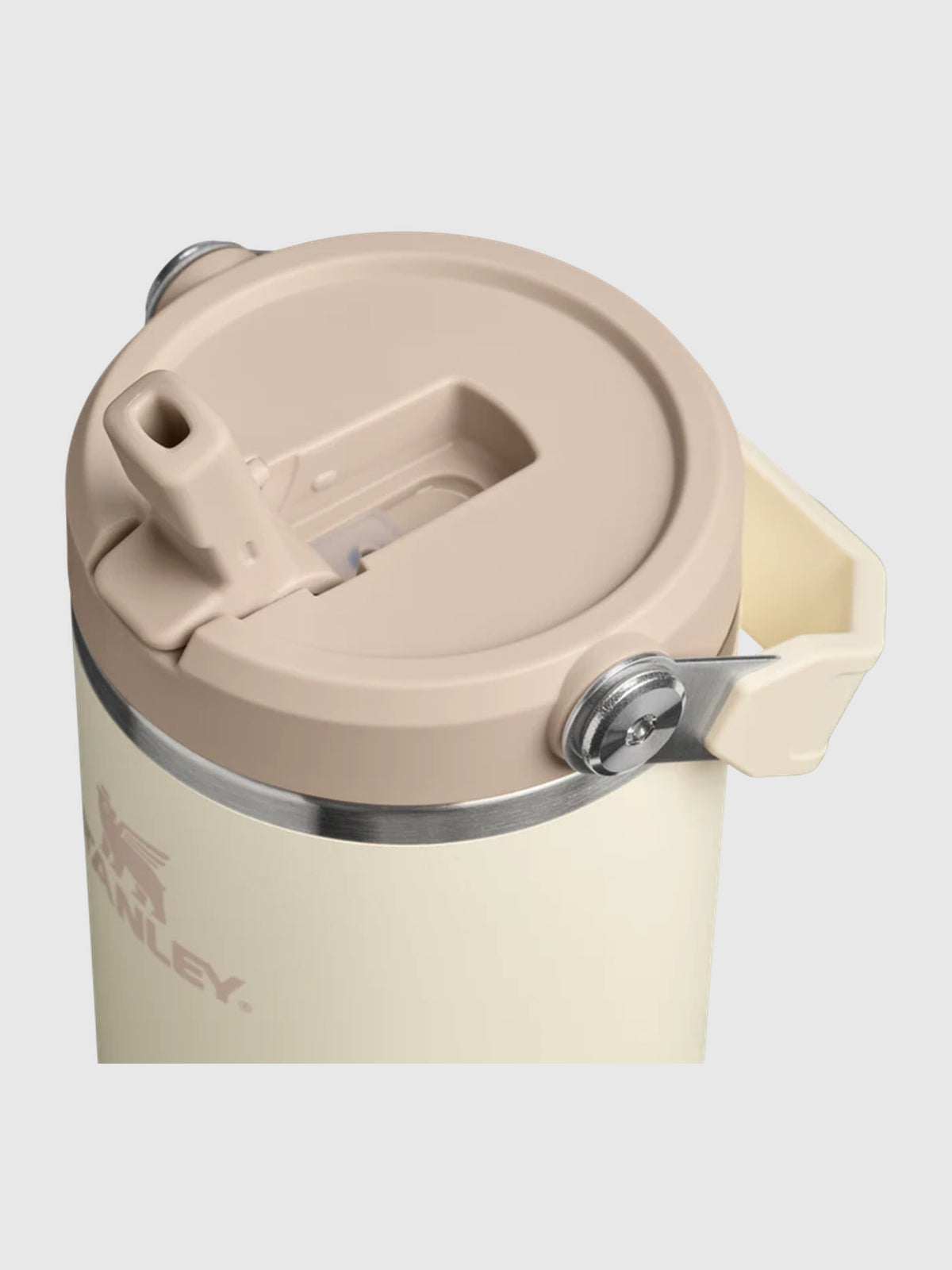 STANLEY The IceFlow Flip Straw Tumbler 30 OZ en color Cream