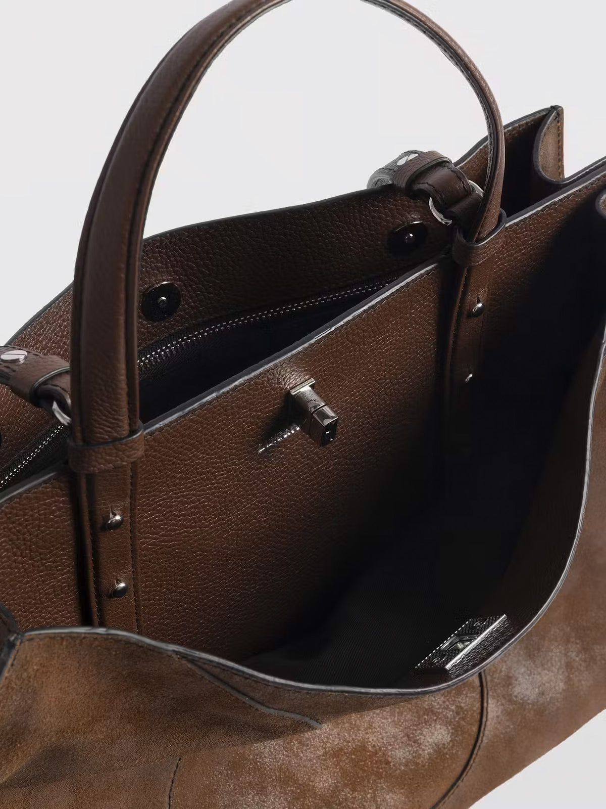 Bolso Jack Bag de ante Wood 214 de Zadig&Voltaire