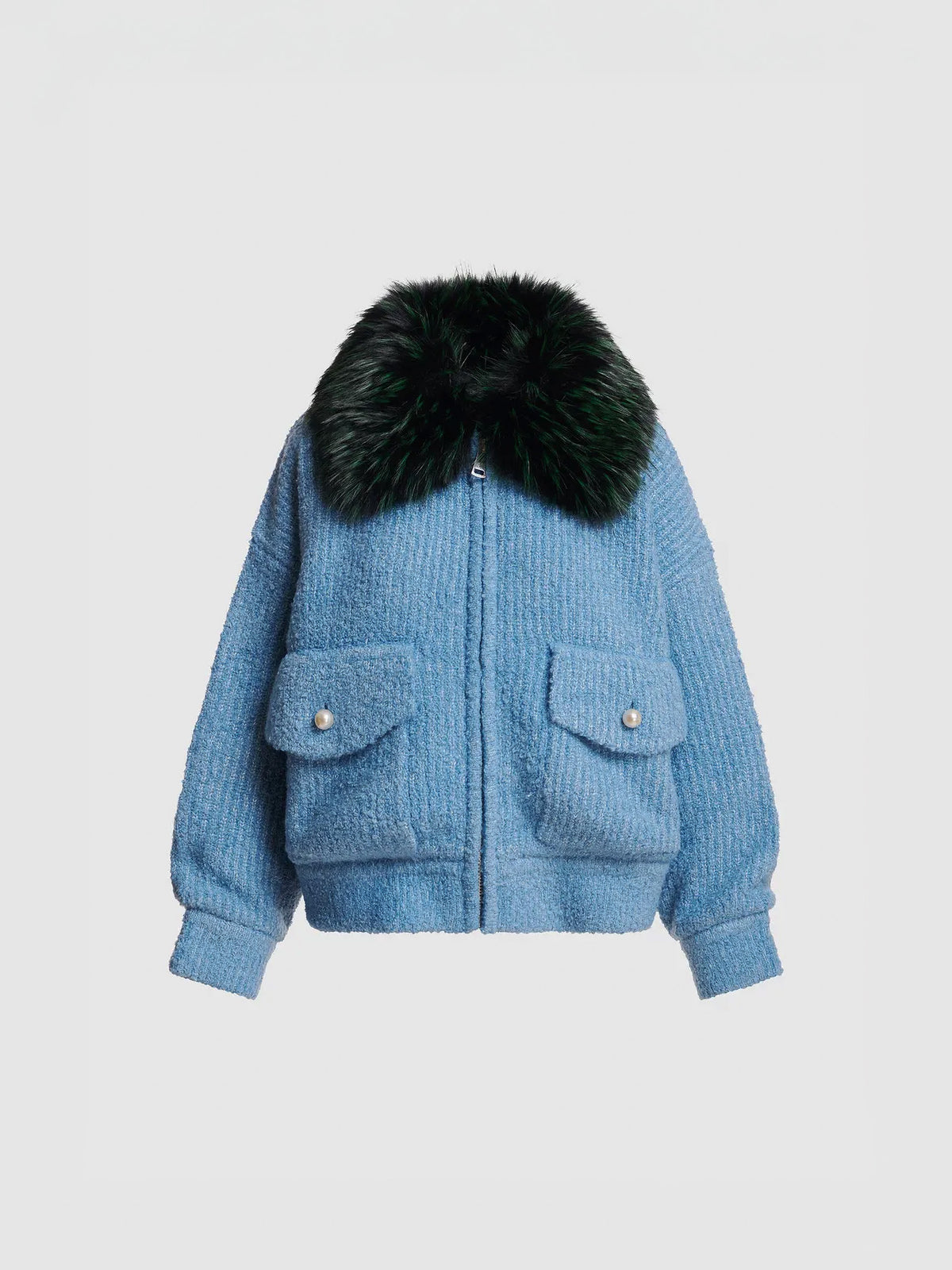 Cazadora bomber Kanada de Essentiel Antwerp en Azure Affair
