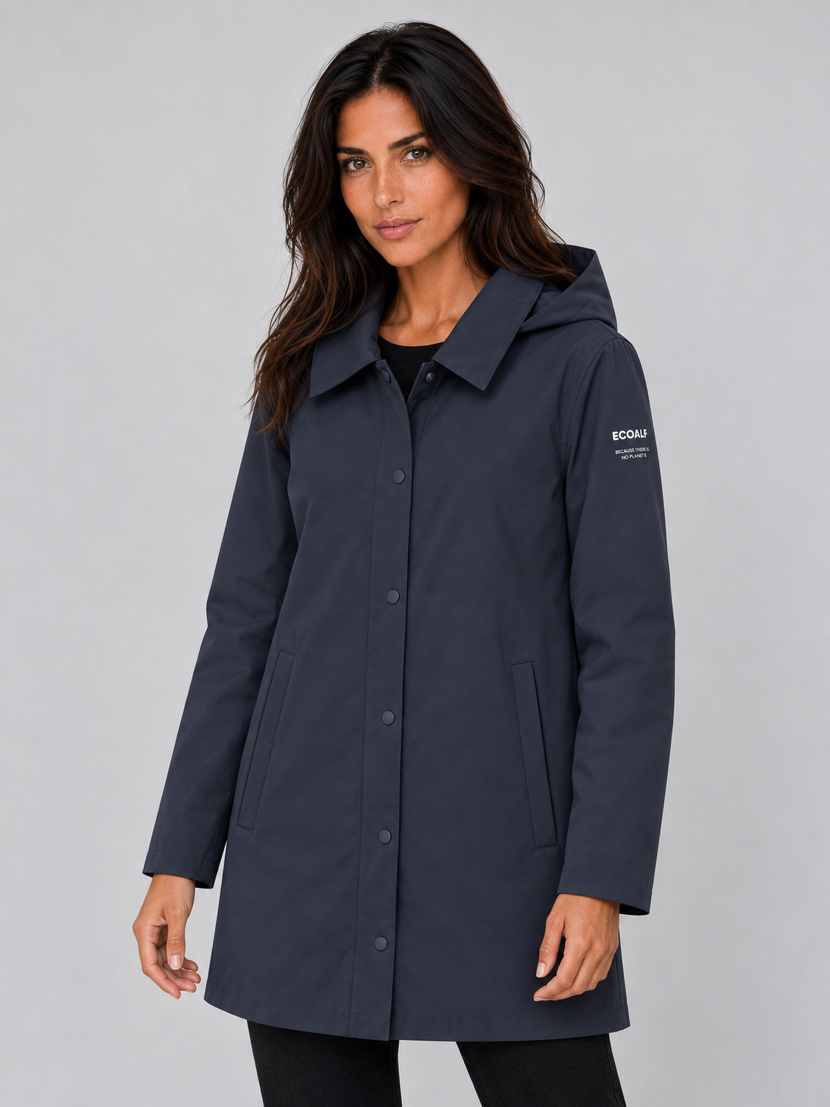 Tormenta Jacket de ECOALF en color DEEP NAVY