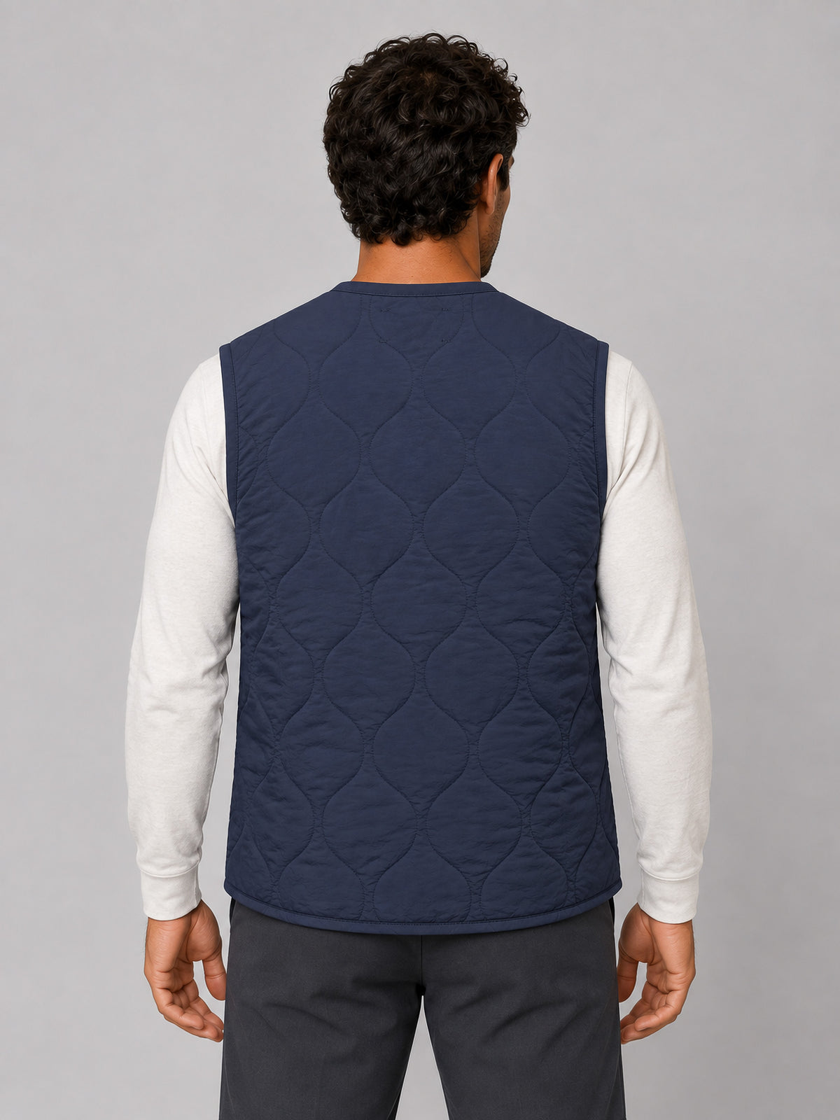 Chaleco Archive Vest de Les Héritiers en Navy Blue