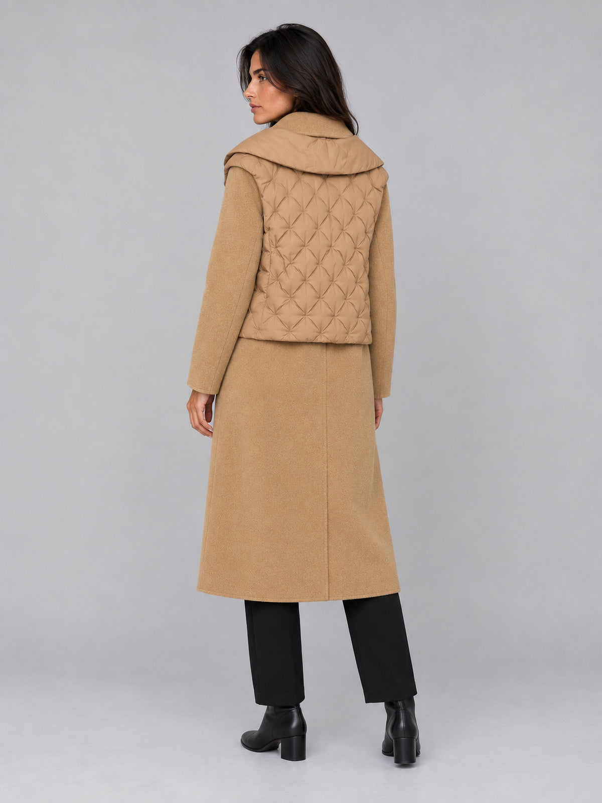 Big Duck 2P Long Coat de RRD en color TOUPE