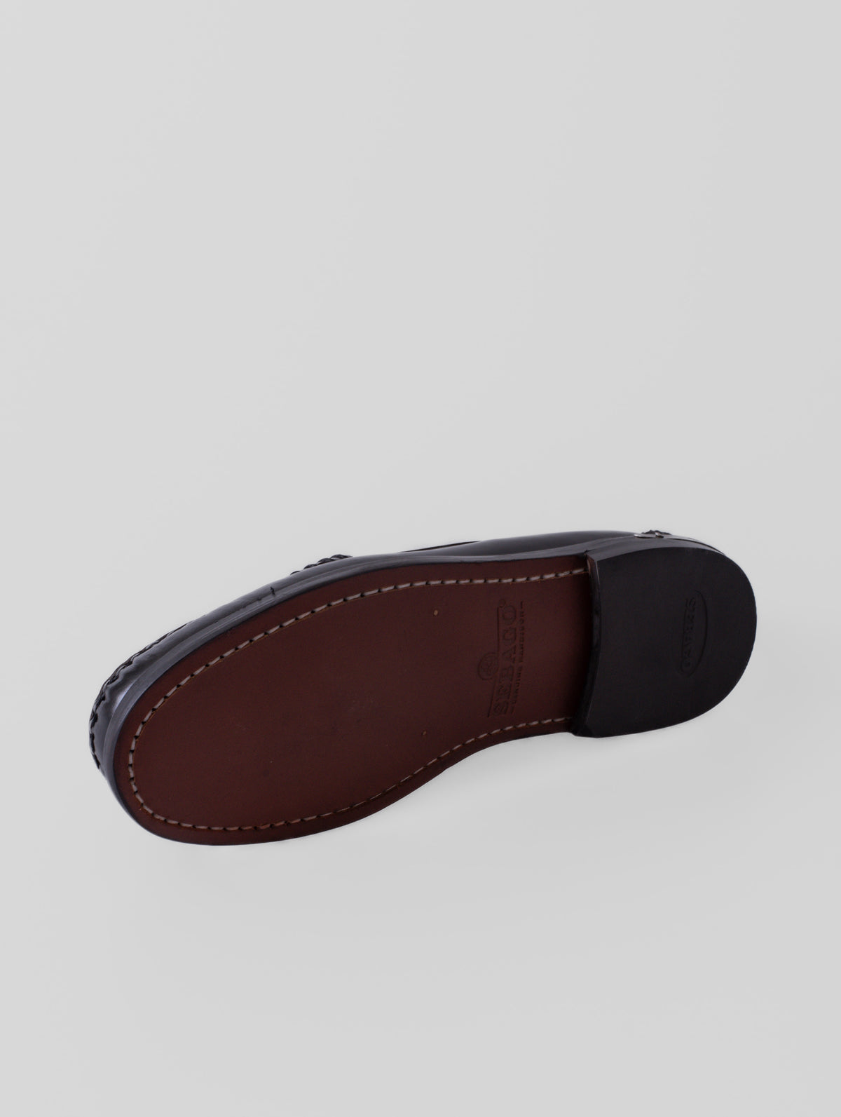 SEBAGO DAN SCARABEO WOMAN, BLACK-BURGUNDY, mujer: mocasín
