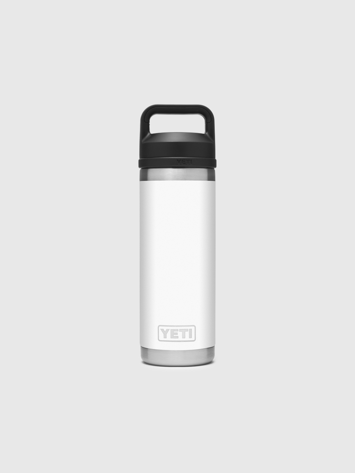 Botella térmica YETI Rambler 18 oz Bottle Chug WHITE, acero inoxidable con tapa Chug