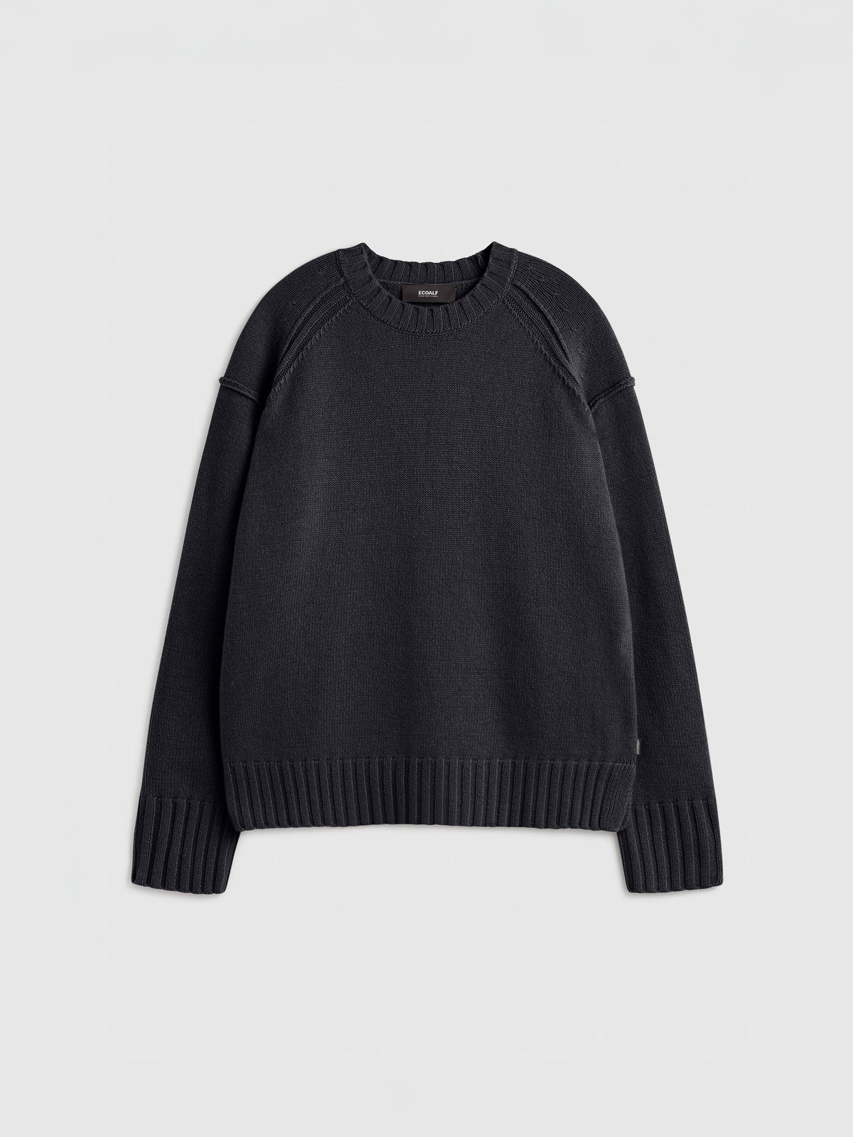 Mocan de Ecoalf, Dark Grey Melange, vista frontal