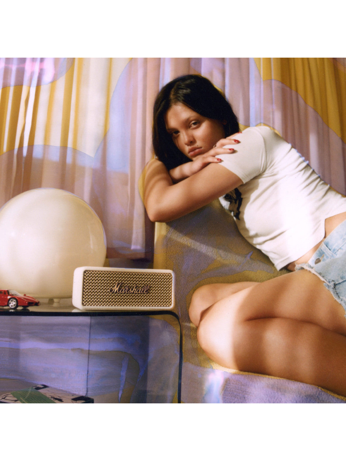 Altavoz Marshall Emberton III Cream en color Cream