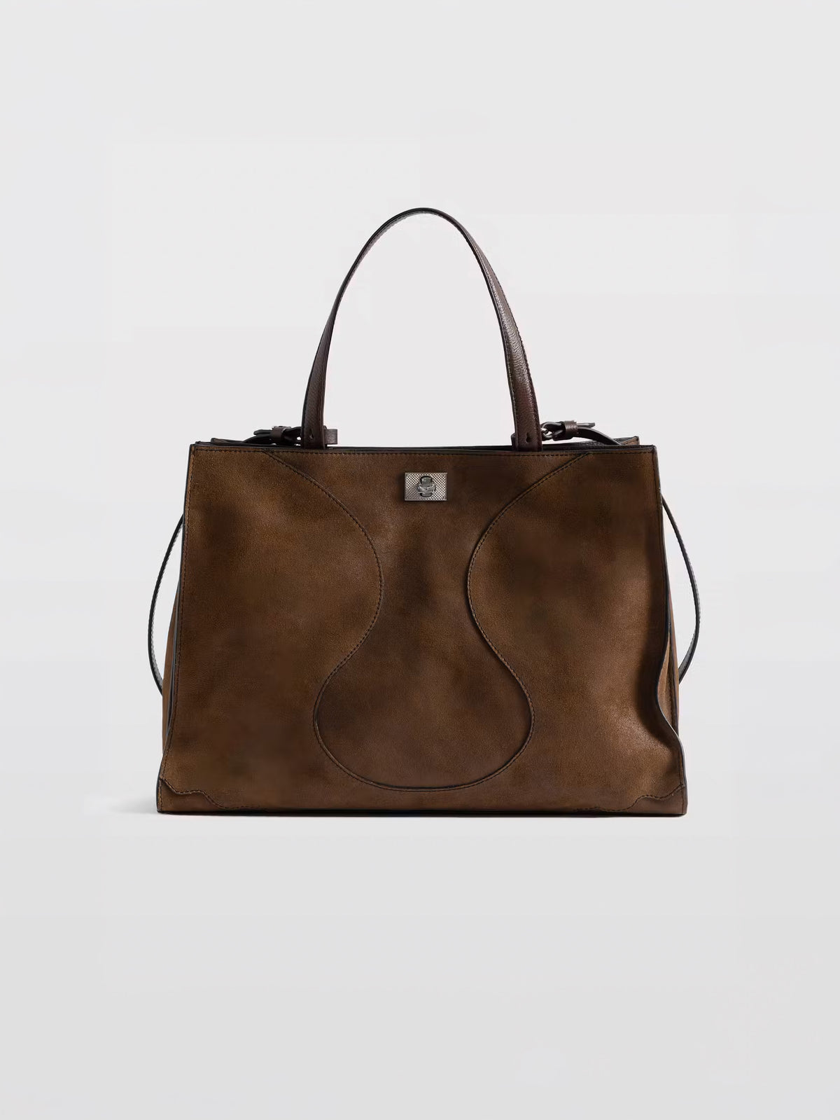 Bolso Jack Bag de ante Wood 214 de Zadig&Voltaire
