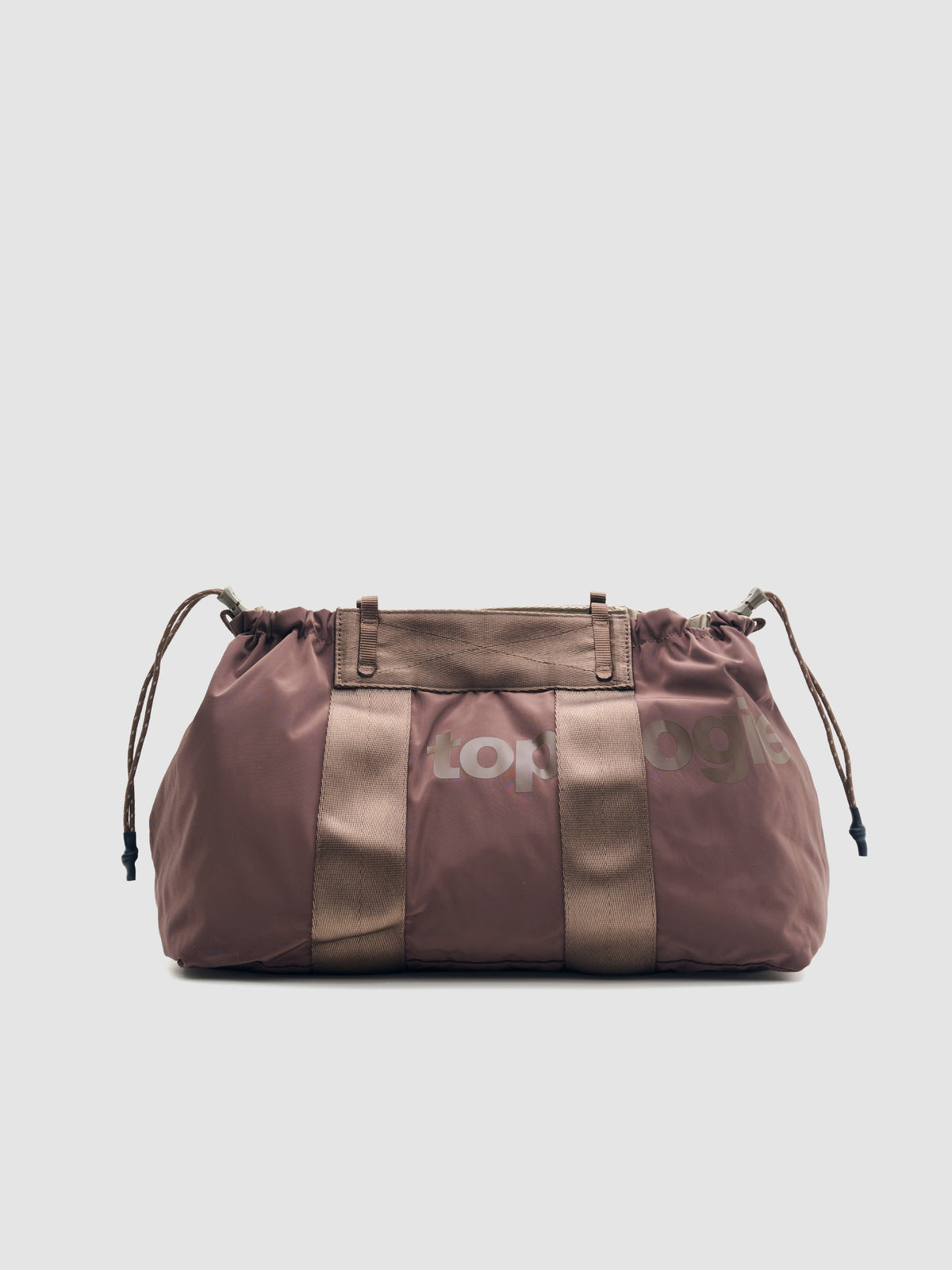 Bolso Topologie Summit Tote Wide Small en Cocoa / Tech Sateen
