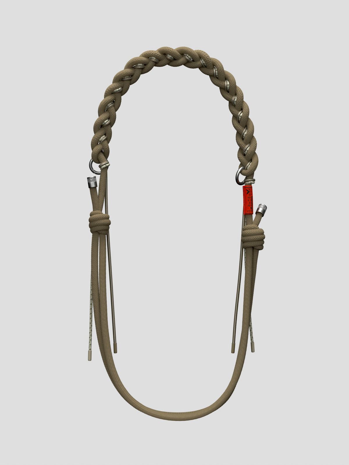 Correa Topologie 8.0mm Braided O-Rope en Buckwheat