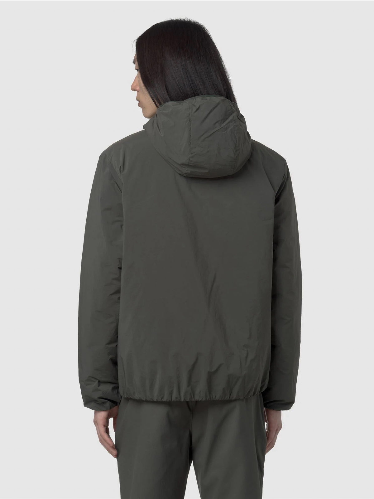 Chaqueta de hombre K-Way Jack Plain Warm en color Green Blackish