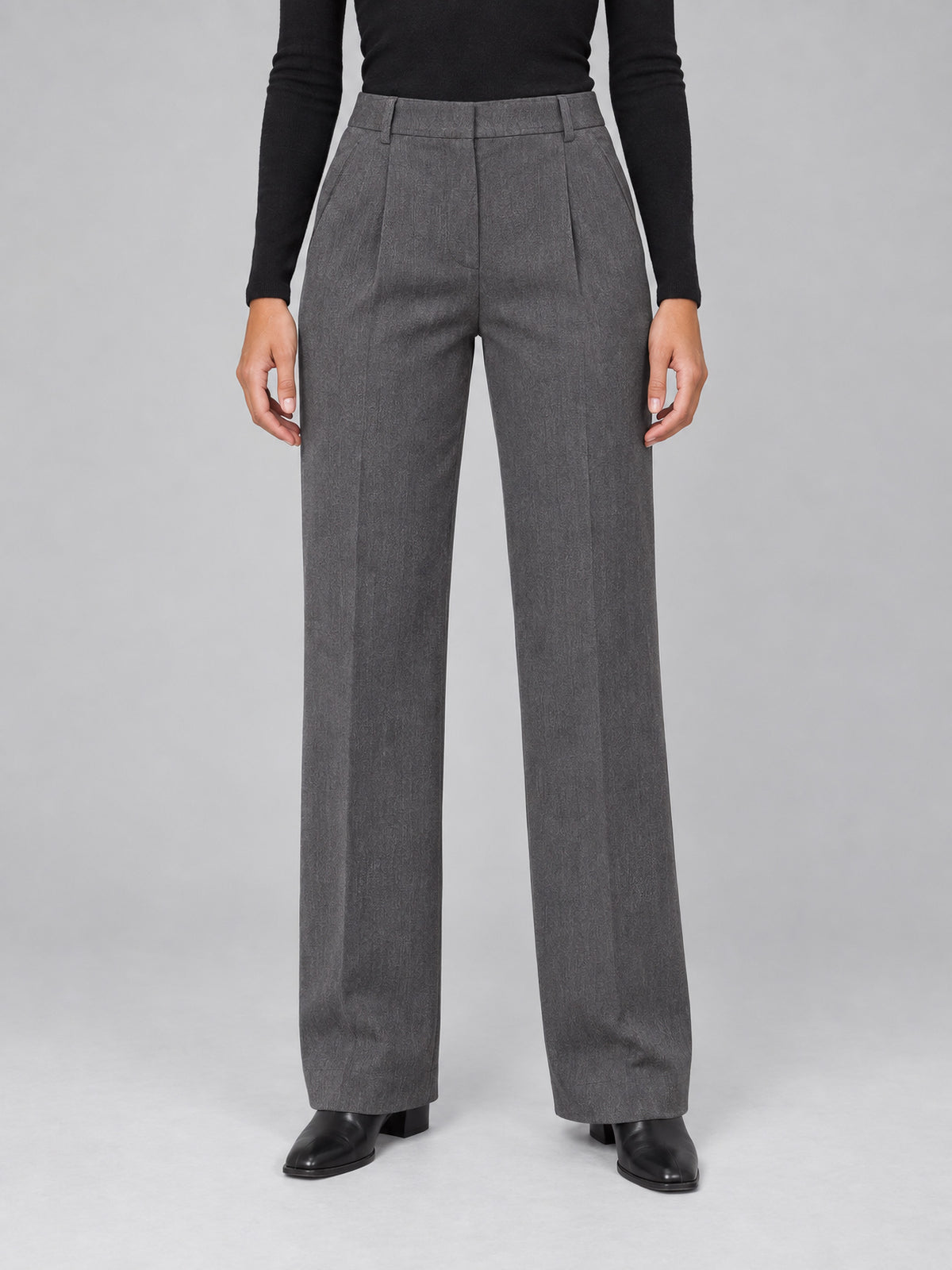Pantalón de pinzas Herno en color GREY para mujer