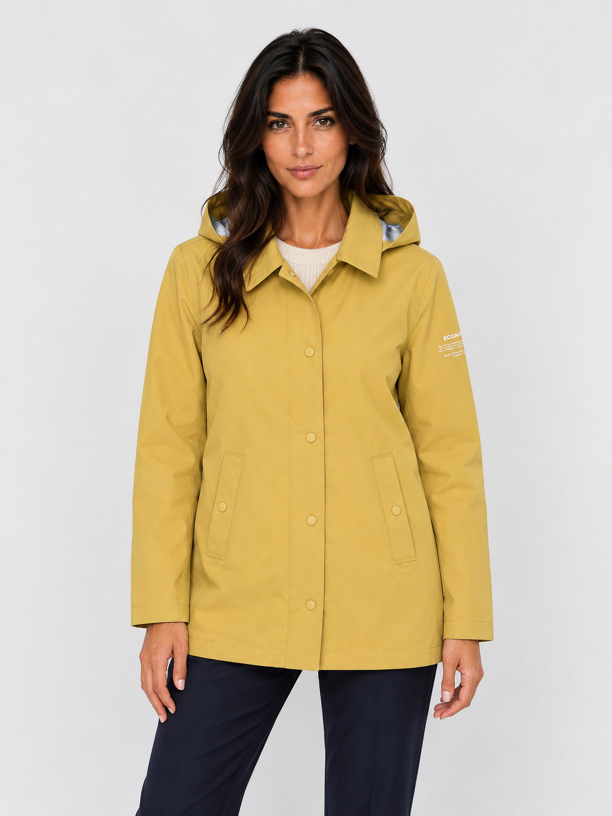 Chaqueta Tormenta de ECOALF en color Camel para mujer