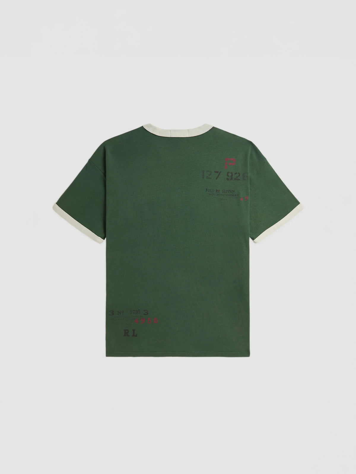 Camiseta Polo Ralph Lauren en Park Green con ribetes en contraste