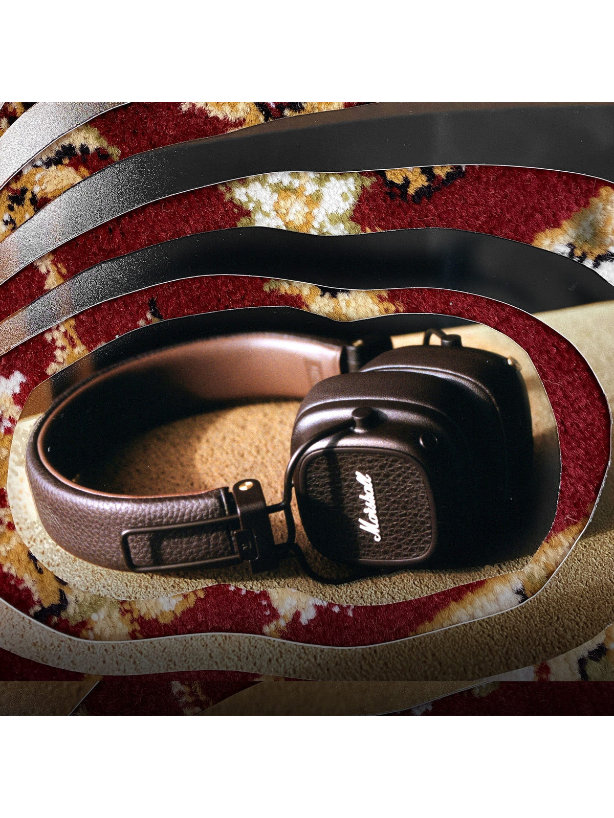 Auriculares Marshall Major V Brown en color Brown