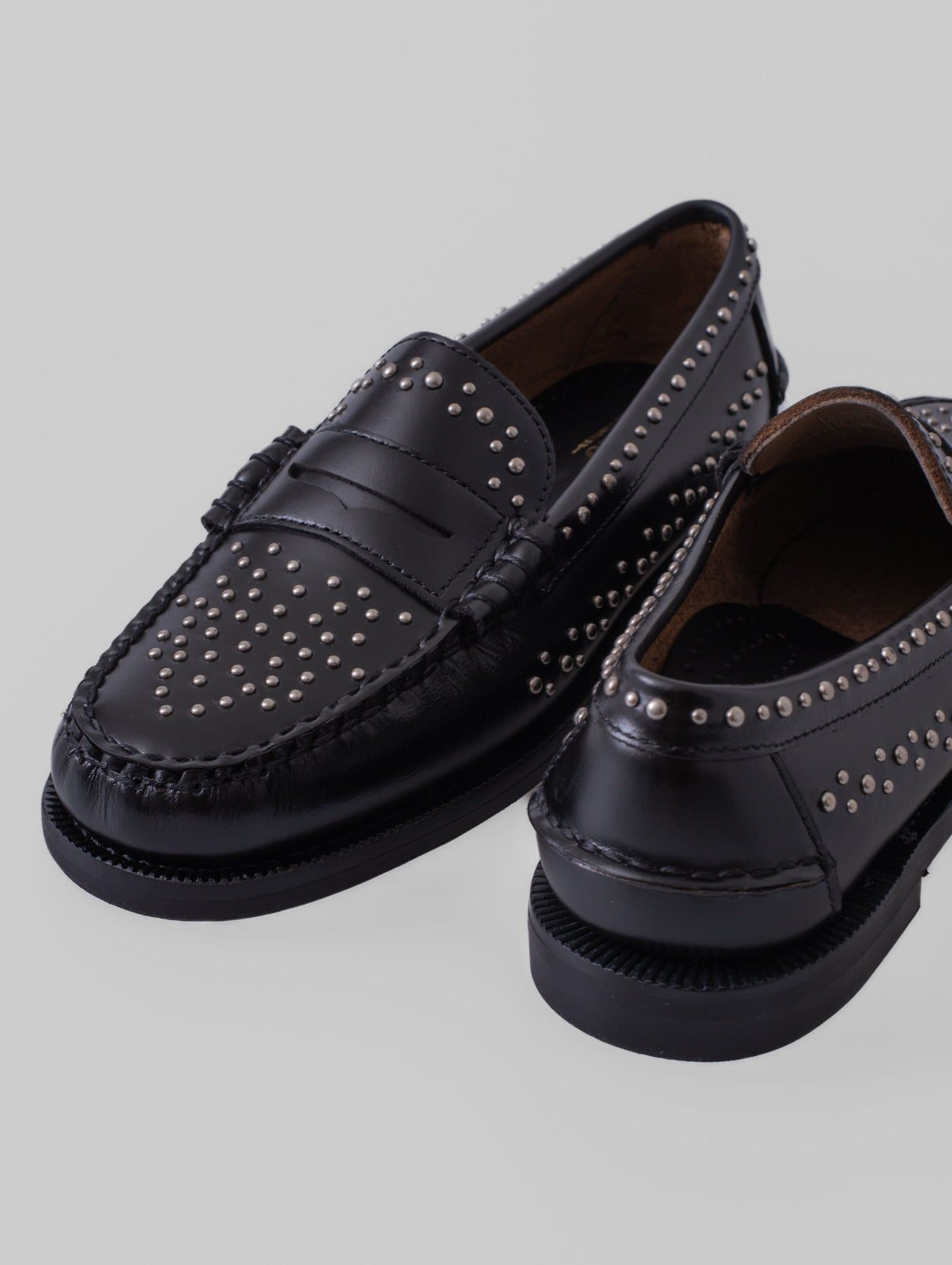 SEBAGO DAN STUDS WOMAN, BLACK, mujer: mocasín