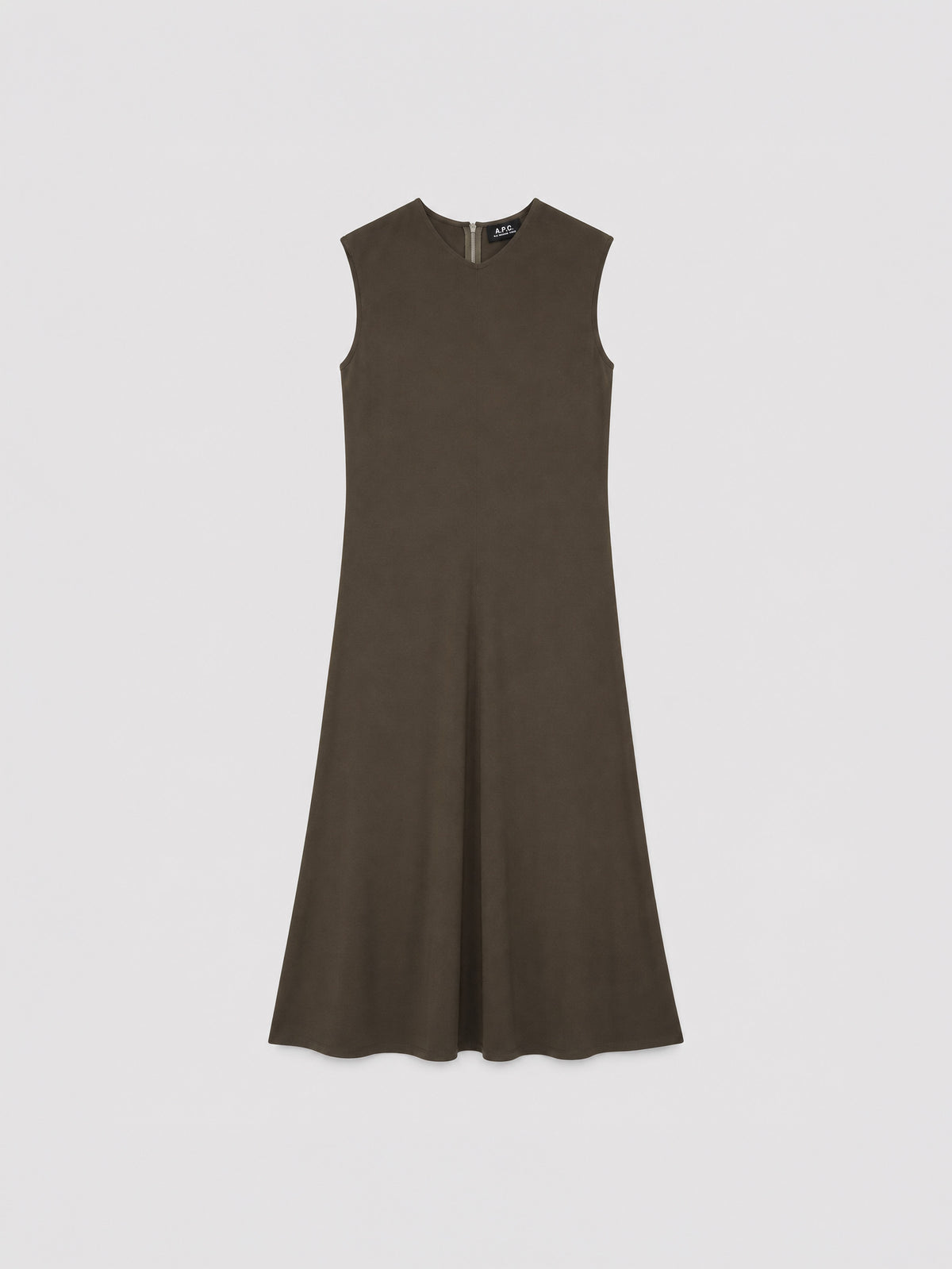 Vestido Erica de A.P.C. en color Vert Fonce para mujer