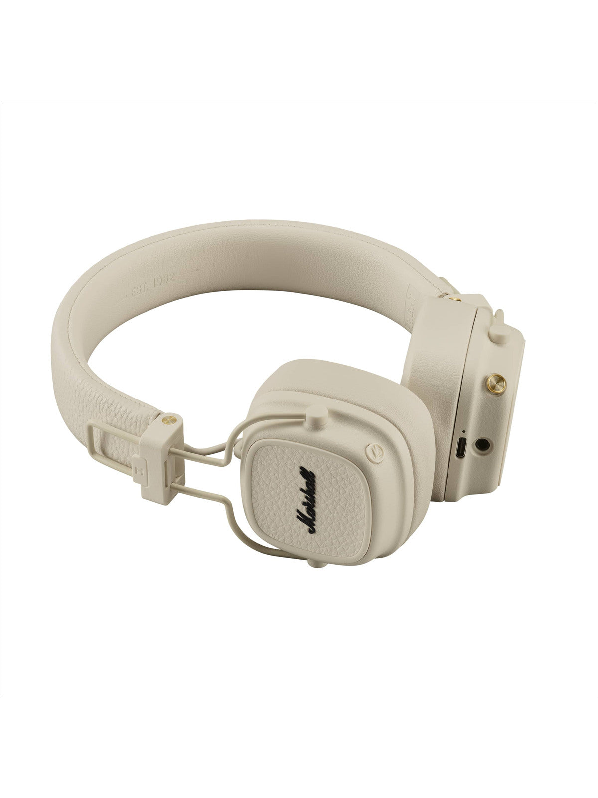 Auriculares Marshall Major V Cream en color Cream