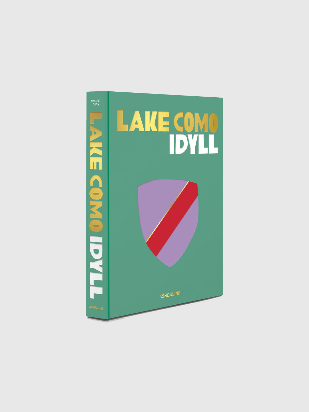 Lake Como Idyll de Assouline, portada del libro ilustrado