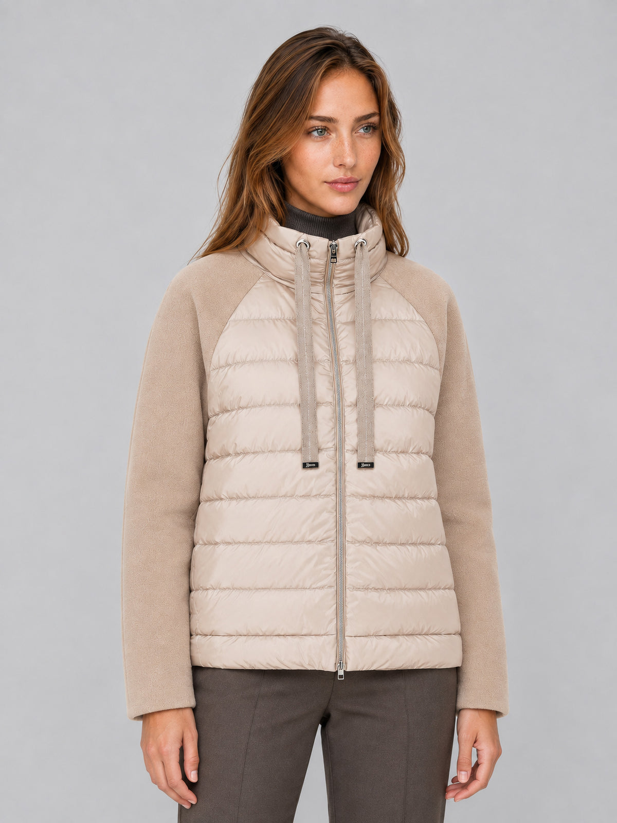 Chaqueta acolchada corta Herno en color CHANTILLY para mujer