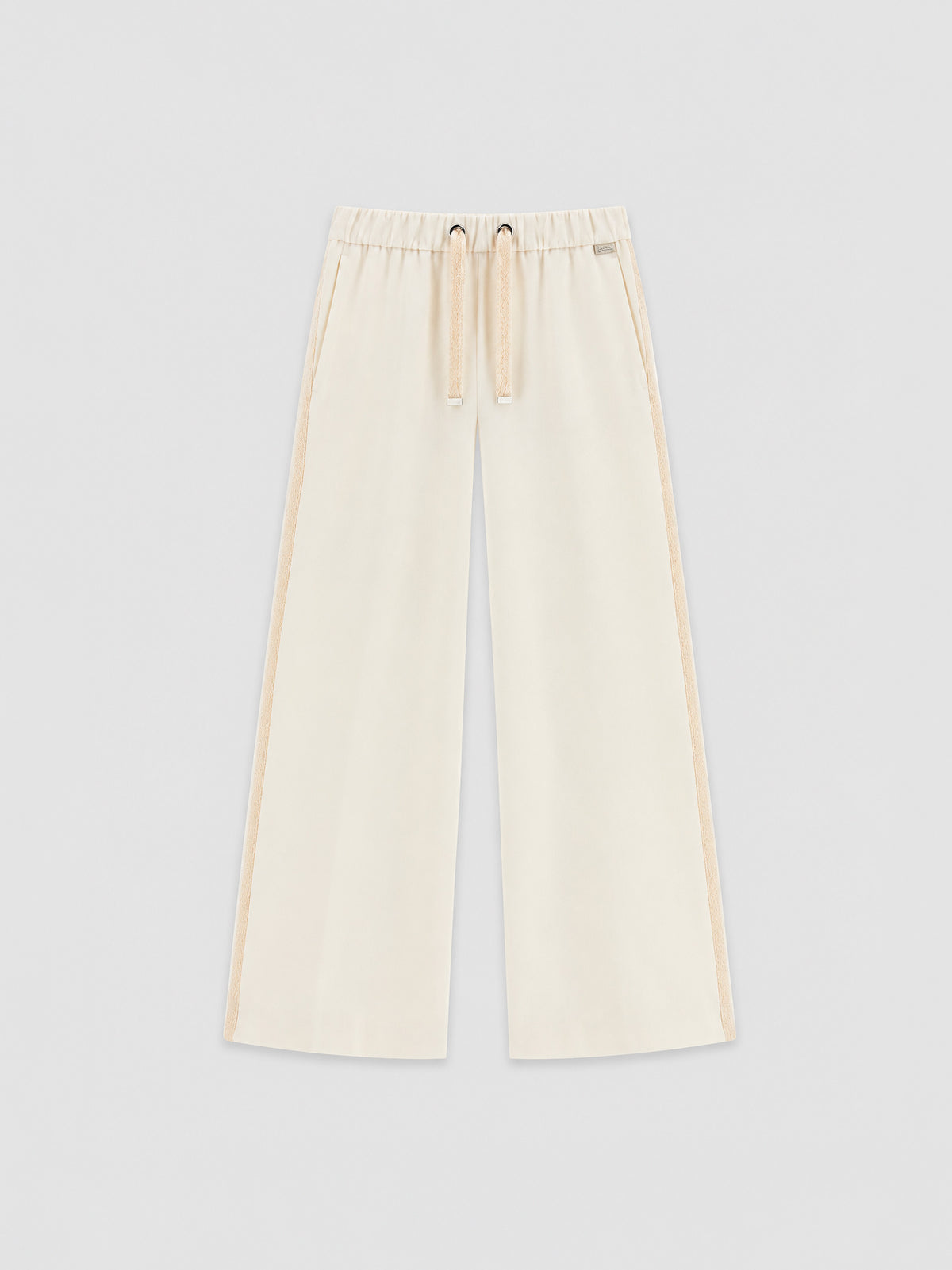 Pantalón efecto franela Herno en color MILK para mujer