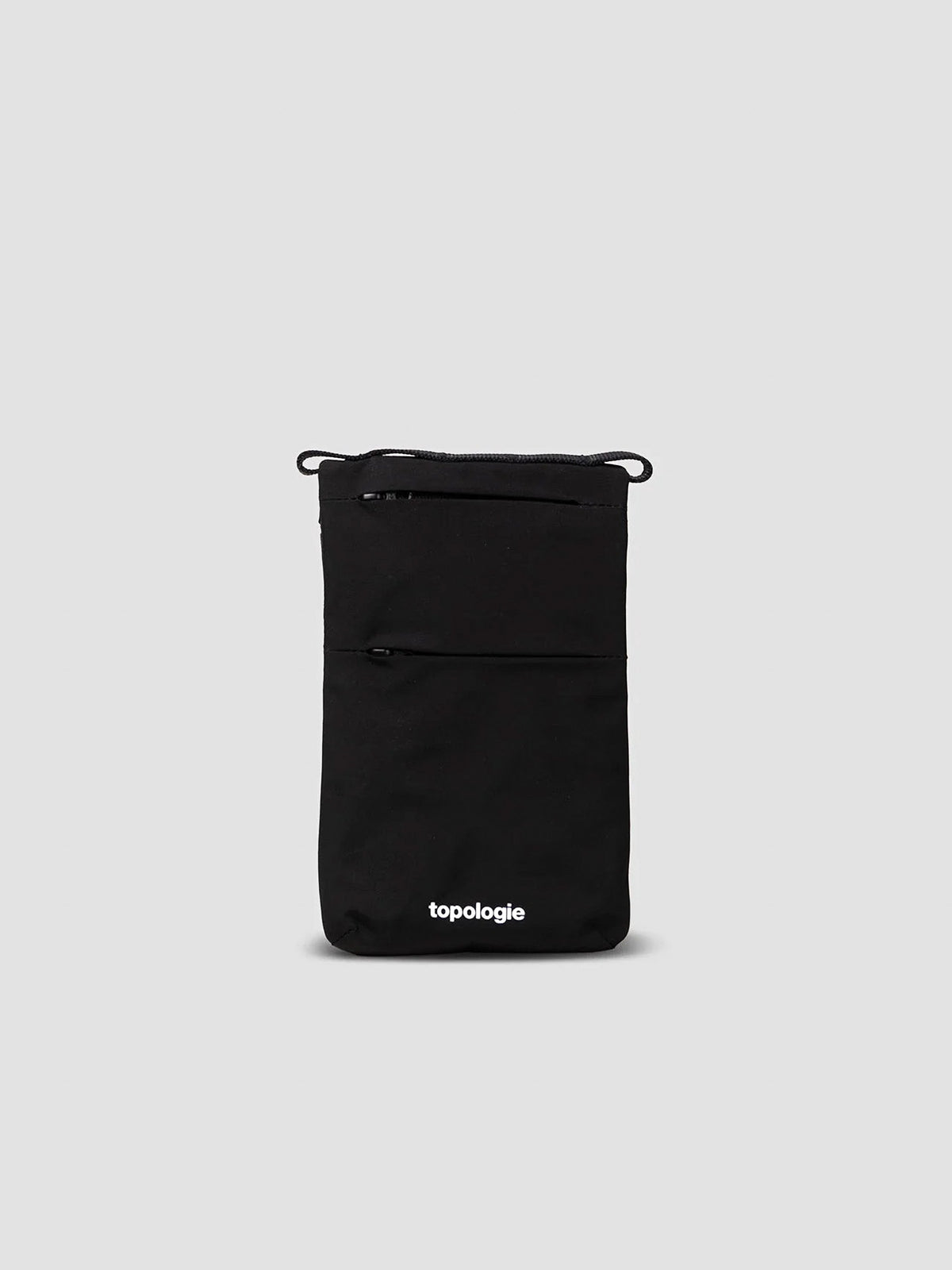 Bolso Topologie Phone Sacoche en Black / Tech Sateen