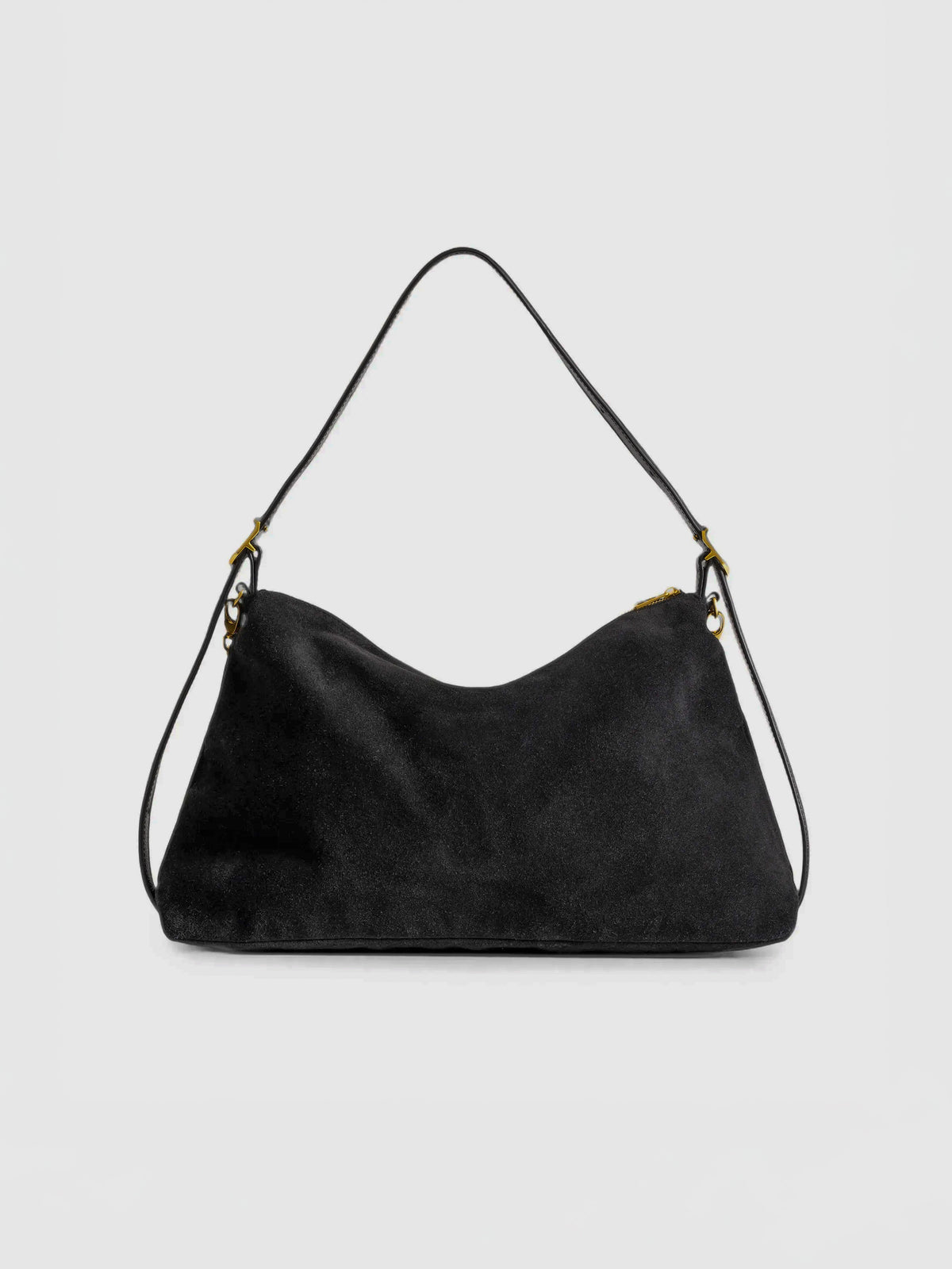 Bolso Jim Suede Bag Black Gold 5 de Zadig&Voltaire
